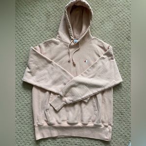Champion Hoodie size Medium Light Pink